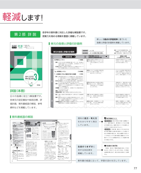 令和3 21 年度用 中学校理科 内容解説資料a